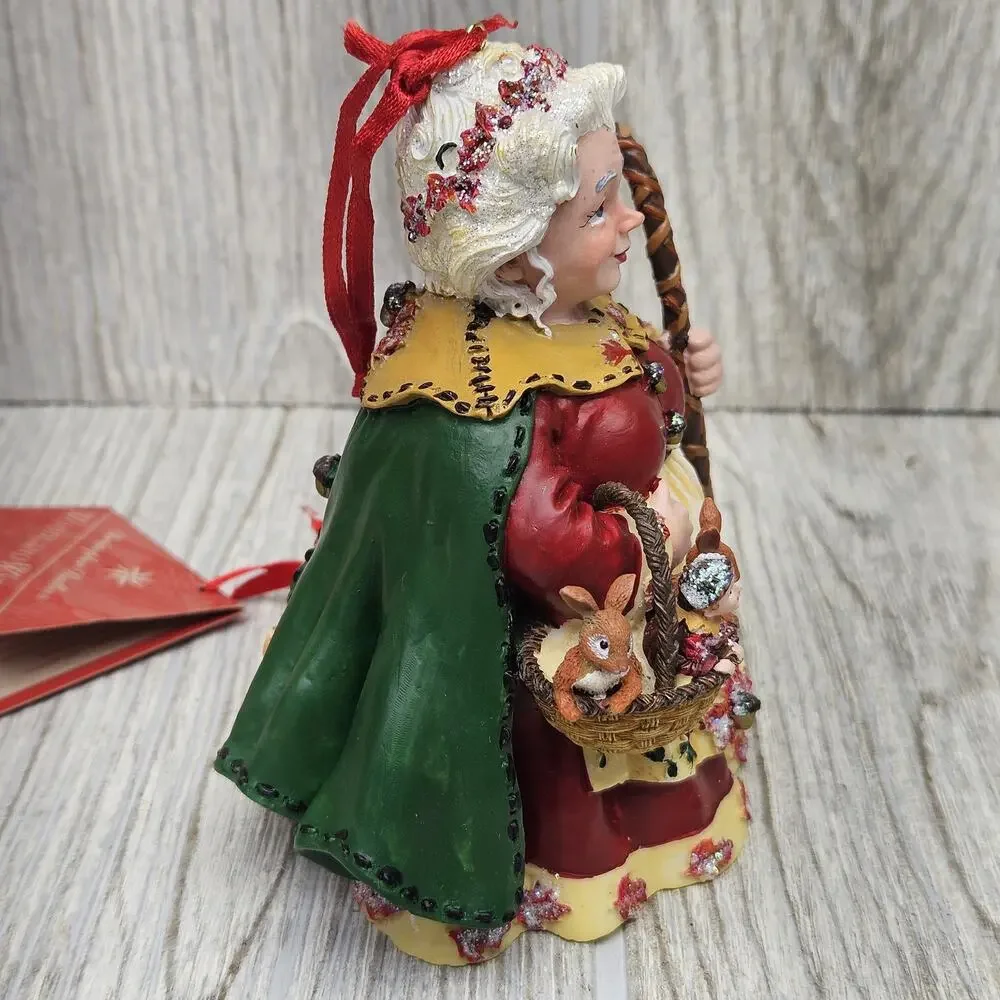 Christopher Radko‎ Woodland Winds Nana Leaf Ornament Figurine Box Tag Christmas